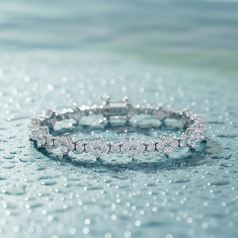 Moissanite Thorn Bracelet