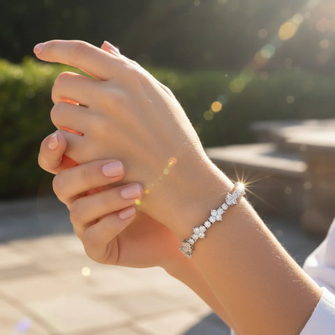 Moissanite Thorn Bracelet