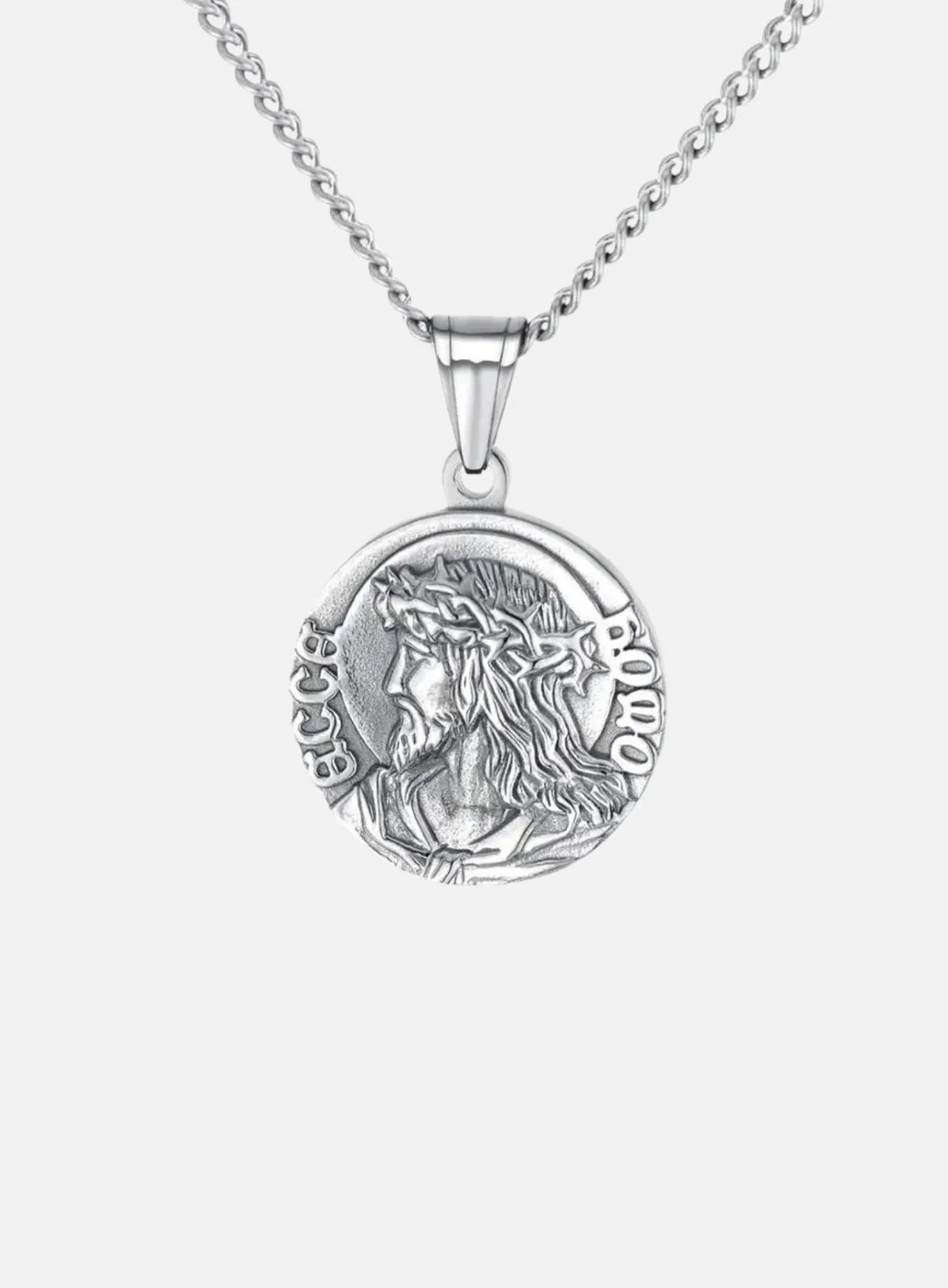 Jesus Quarter Necklace