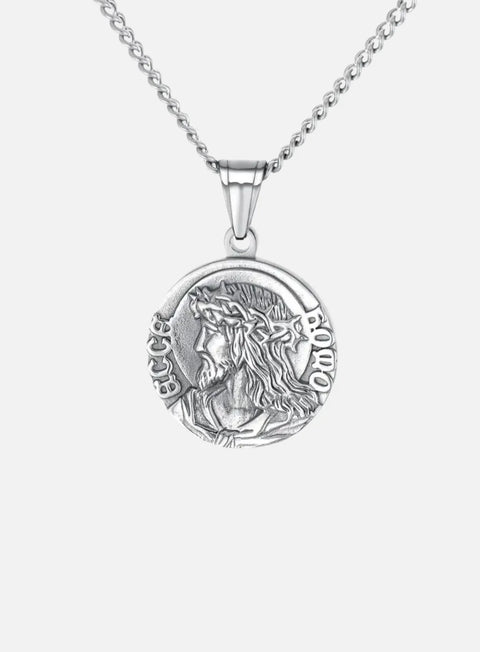 Jesus Quarter Necklace