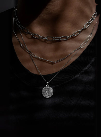 Jesus Quarter Necklace