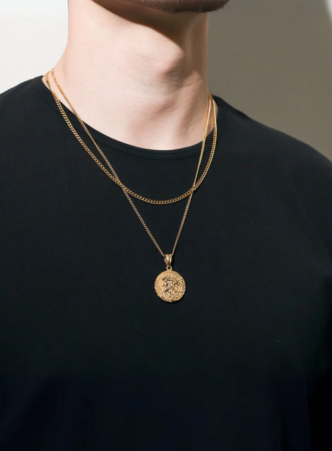 Jesus Quarter Necklace