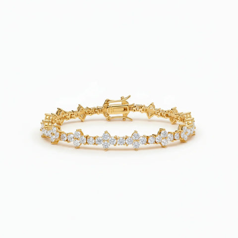 Moissanite Thorn Bracelet