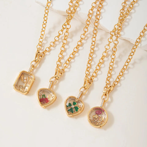 Faye Locket Necklace